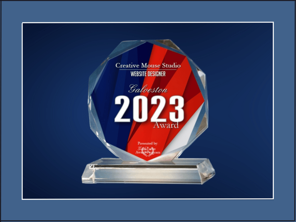 2023 Galveston Award for Web Design