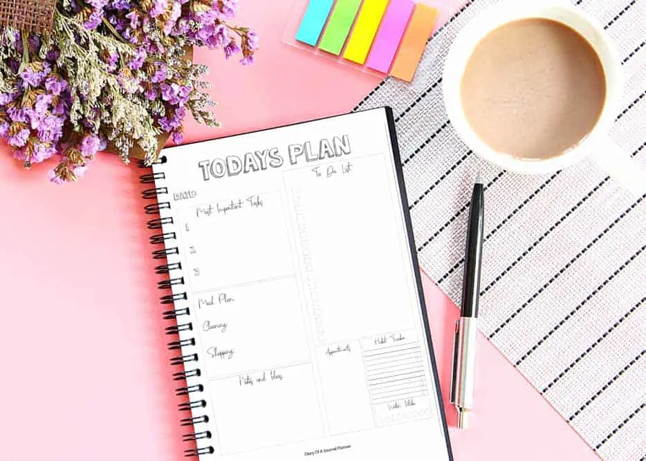 Get Organized with a bullet Journal to do list